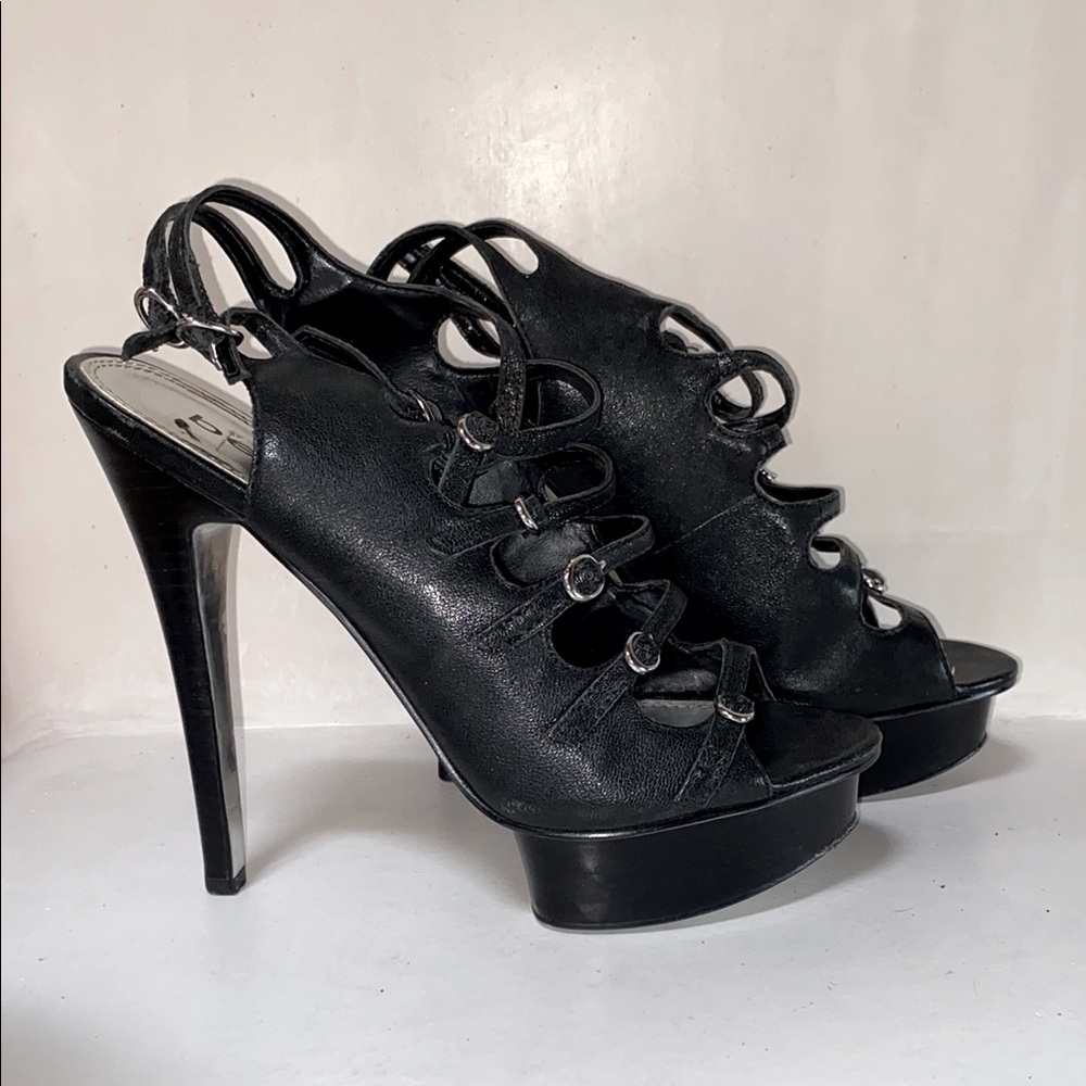 BEBE Black Women's Heels